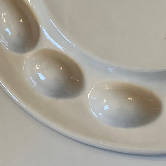 Brock of California Vintage Chanticleer Rooster 13” Egg Platter - Picture 6 of 6